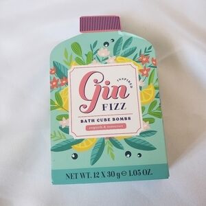 The Somerset Toiletry Co Inspired Gin Fizz Bath Cube Bombs 12 pack New